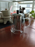 金灶（KAMJOVE）泡茶壺飄逸杯 耐熱玻璃茶具功夫辦公室花茶壺 茶水分離杯茶壺家用 A-19加長濾籃 750ml 曬單實拍圖