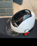 兩只小蜜蜂3C認(rèn)證電動(dòng)車頭盔摩托車四季通用半盔 防曬防霧雙鏡 0感天窗 男女通用電瓶車頭盔TK47 曬單實(shí)拍圖