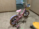 奧仕龍x迪士尼聯(lián)名自行車兒童3-6歲小孩單車4-8歲公主款兒童自行車 冰雪奇緣-艾莎【可折疊/一體輪】 14寸 適合90-105cm 曬單實拍圖