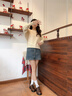 卓詩(shī)尼小皮鞋女2025年秋季新款英倫風(fēng)系帶黑色復(fù)古樂(lè)福鞋子厚底單鞋女 黑色 37 曬單實(shí)拍圖