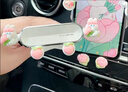 OSKV手機支架車(chē)載女生可愛(ài)卡通小兔車(chē)內出風(fēng)口通用裝飾導航固定支撐架 小兔手機支架 曬單實(shí)拍圖