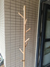 原始原素 全實(shí)木衣帽架現(xiàn)代簡(jiǎn)約小戶型臥室櫸木掛衣架衣?lián)蜧6221 衣帽架（A款）-425*425*1730mm 曬單實(shí)拍圖
