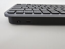 羅技（Logitech）大師系列 MX Keys Mini 簡約無線藍牙 高端辦公鍵盤 智能 背光時尚 超薄便攜 石墨灰 曬單實拍圖