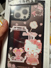 CASETIFY 三麗鷗家族 x CASETiFY聯(lián)名 花窗春韻凱蒂貓 適用于iPhone16/15 Pro/Max 蘋果手機殼 鏡面黑框Magsafe iPhone 16 Pro Max 曬單實拍圖