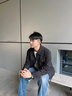 AEMAPE/美國蘋果 高端肌理感外套男2025秋裝翻領商務休閑行政夾克男士 黑色 XL 【體重136-150斤】 曬單實拍圖