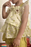 G.DUCK KIDS小黃鴨女寶寶夏季洋氣時(shí)髦套裝小童甜美公主時(shí)髦衣服小女孩兩件套 綠色 90 cm 曬單實(shí)拍圖