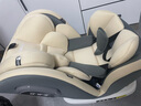 Heekin德國(guó) 兒童安全座椅汽車用0-4-12歲嬰兒寶寶360度旋轉(zhuǎn)ISOFIX硬接口 尊享灰(遮陽(yáng)棚+上拉帶+側(cè)保護(hù)) 曬單實(shí)拍圖