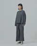無(wú)印良品（MUJI）IDEE 女式 漢麻混 平紋褲子 女款 休閑褲 長(cháng)褲 春季 GA37CC5S 炭灰色 均碼 （165/72A） 曬單實(shí)拍圖