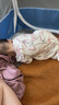 巴厘小豬新生兒衣服春秋季寶寶四季夏季長袖薄款空調(diào)服睡衣嬰兒紗連體衣 胸有成竹(單排扣) 73cm 曬單實(shí)拍圖