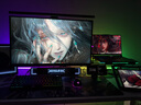 漫步者（EDIFIER）花再Halo SoundBar桌面藍(lán)牙音響 家用桌面臺式電腦游戲音響音箱隱藏麥藍(lán)牙5.4播放器MAX情人節(jié)禮物 【電競桌搭+低音炮】破界黑 曬單實(shí)拍圖