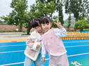 可歆寶貝童裝女童春裝公主套裝小香風(fēng)喇叭褲三件套春秋季嬰兒童女孩衣服 粉色三件套 110 碼建議3-4歲（身高105左右） 曬單實(shí)拍圖