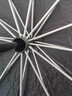 LINHARES雨傘特大號(hào)全自動(dòng)雙層男士三人反向傘加大加厚加固抗暴雨專用晴雨 120骨140CM防雨防曬黑色 12骨 曬單實(shí)拍圖