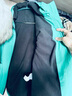 保姆鵝 兒童戶(hù)外服男童女童寶寶防風(fēng)防潑水外套中大童加絨登山服春秋 高爾夫綠 110 曬單實(shí)拍圖