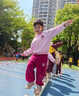 G.DUCKKIDS童裝女童春裝套裝兒童服裝小童春裝運(yùn)動(dòng)衛(wèi)衣兩件套1-3女寶寶衣服 粉紅色草莓熊【春秋款】 90 尺碼1~2歲【 80-90cm】 曬單實(shí)拍圖