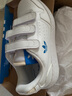 adidas男女小童NY 90魔術(shù)貼經(jīng)典運(yùn)動(dòng)板鞋兒童阿迪達(dá)斯官方三葉草   白/肉色/藍(lán)色   31 曬單實(shí)拍圖