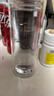 希諾雙層玻璃杯男家用商務(wù)辦公泡茶杯子過濾車載水杯XN-9607 410mL 曬單實拍圖