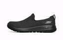 斯凱奇（SKECHERS）男鞋夏季透氣薄款一腳蹬網面健步鞋軟底外穿運動休閑鞋54609 曬單實拍圖