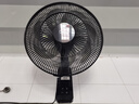 美的（Midea）壁扇 掛壁電風(fēng)扇家用七葉遙控風(fēng)扇食堂餐廳商用電扇搖頭工業(yè)壁掛式工程扇 FWA35WAR 曬單實(shí)拍圖