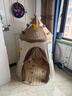 毛菇小象 MUSHROOM ELEPHANT兒童帳篷室內(nèi)游戲屋蒙古包生日禮物 小萌熊 +線球燈+彩旗+墊子 曬單實拍圖