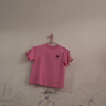 巴拉巴拉童裝兒童短袖t恤女童夏裝大童速干甜美印花上衣 玫紅60128 140 曬單實(shí)拍圖