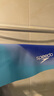 速比濤（Speedo）25新款硅膠泳帽專(zhuān)業(yè)防水男女通用長(cháng)發(fā)護耳不勒頭訓練加大游泳帽 皮克頓藍【柔軟硅膠,佩戴舒適】 曬單實(shí)拍圖
