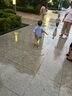 SEVEN ONLY OLINE兒童雨鞋女童防水防滑可愛鯊魚寶寶雨靴女孩幼兒園水鞋 檸檬黃 14 cm內(nèi)長【140】腳長約13穿 曬單實拍圖