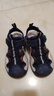 暇步士（Hush Puppies）童鞋女童涼鞋兒童戶(hù)外運動(dòng)網(wǎng)鞋軟底網(wǎng)面透氣包頭男童沙灘涼鞋 HP3237藍色 31 曬單實(shí)拍圖