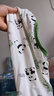小三月新生嬰兒兒衣服夏薄款冰絲莫代爾a類男女寶寶夏天空調(diào)服分體夏裝 D183-S和D183-K熊貓竹子 90 cm 建議20-24斤 曬單實拍圖