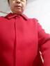 恒源祥雙面呢羊絨大衣女2025秋冬新款中年中長款氣質(zhì)媽媽裝羊毛呢外套厚 棗紅 3XL 曬單實拍圖