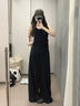 主意范（ZHUYIFAN）胖子大碼冰絲速干休閑褲男女夏季薄款直筒闊腿褲子垂感慵懶山本褲 A115-K171黑色升級(jí)冰絲褲 L 110-125斤 曬單實(shí)拍圖