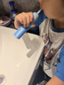 拜爾K6 兒童電動牙刷  智能掃振全身防水 小學(xué)生男寶寶小孩軟毛護齦感應(yīng)充電 3-6-12送孩子禮物 迪西藍 曬單實拍圖