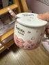 貝瑟斯馬克杯 陶瓷杯喝水杯子咖啡杯櫻花浮雕泡茶杯帶蓋辦公家用水杯子 曬單實(shí)拍圖