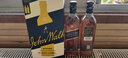 尊尼獲加（JOHNNIE WALKER）洋酒 12年黑方黑牌雙支禮盒裝700ml*2瓶 蘇格蘭調(diào)和型威士忌 曬單實拍圖