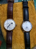 海鷗（SEAGULL）手表 竹節(jié)紋皮帶 機(jī)械表牛皮表帶 20#黑色皮帶[鋼色針扣]  曬單實(shí)拍圖
