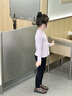 巴拉巴拉balaOne兒童加絨打底褲女童加厚保暖2025冬裝新款長(zhǎng)褲子 黑色90001 120 曬單實(shí)拍圖