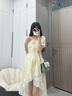 CharisKitty小c&k斜挎包包女式2025新款單肩包高級感小方包七夕禮物送女友 綠配白【CK七夕禮物·心動鵲橋】 曬單實拍圖