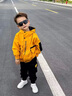 G.DUCKKIDS童裝男童秋裝套裝2025新款兒童運(yùn)動(dòng)套裝男孩工裝兩件套春秋季衣服 黃色 110 建議身高100-110cm年齡4-5歲 曬單實(shí)拍圖