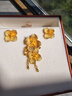 周生生足金繡球花黃金吊墜生生有囍三金飾品不含項(xiàng)鏈86594P計(jì)價(jià) 6.63克(含工費(fèi)200元) 曬單實(shí)拍圖