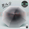 高顏值漸變女生太陽傘防曬防紫外線全自動(dòng)晴雨傘兩用折疊遮陽傘 全自動(dòng)黑侖灰【UPF50+】晴雨兩用 曬單實(shí)拍圖