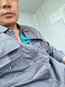 領(lǐng)燦工作服男裝夏季工衣短袖勞保服薄款套裝夏天透氣耐磨工廠(chǎng)車(chē)間定制 深灰色夏長(cháng)套裝 XL /175 曬單實(shí)拍圖