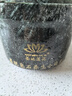 圣地蓮花墨脫石鍋雅魯藏布江皂石純手工小燉盅燉燕窩燉蟲草燉松茸禮盒裝 大號 12.8cm 580ml 曬單實拍圖