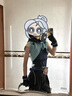拉迪圖王者榮耀cos服蘭陵王cosplay默契交鋒花木蘭cos情人節皮膚男女C服 M【送手工花】 套餐一【風(fēng)衣+里衣+褲子+肩花+腰帶 曬單實(shí)拍圖