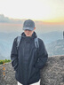 AEMAPE沖鋒衣戶外秋冬季三合一夾克登山服男女防風(fēng)防水外套男 象牙白 [春秋款無內(nèi)膽] 男女同款 XL (建議130-145斤) 曬單實(shí)拍圖