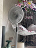 美的（Midea）【颶風(fēng)節(jié)能】七葉柔風(fēng)立式電風(fēng)扇/家用輕音落地扇/臺式小型風(fēng)扇/大風(fēng)力遙控定時(shí)搖頭風(fēng)扇 SAH35BSJ 曬單實(shí)拍圖