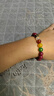 天官賜福朱砂手串10mm紫金砂五路財神手鏈情侶手鏈本命年送禮物 曬單實(shí)拍圖