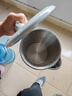 美的（Midea）電熱水壺食品級(jí)316L不銹鋼雙層無(wú)縫一體內(nèi)膽防燙燒水壺 1.7L自動(dòng)智能斷電開水壺SH17M301PRO 曬單實(shí)拍圖
