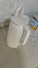 蘇泊爾（SUPOR）電水壺 雙層防燙燒水壺熱水壺1.7L 全鋼無縫內(nèi)膽304不銹鋼電熱水壺大容量 SW-17J418 曬單實拍圖