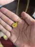 潮宏基 臻金臻鉆花開富貴5G花絲黃金項(xiàng)鏈女雙面可轉(zhuǎn)動(dòng)送女友生日禮物YD 鏈長約42cm+延長鏈 曬單實(shí)拍圖