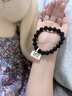 侗秘黑曜石手串保平安冰種曜石護(hù)身轉(zhuǎn)運(yùn)手鏈男女生款七夕禮物 黑曜石10mm(顆顆精選) 曬單實(shí)拍圖