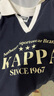 卡帕（Kappa）背靠背2025夏季新款polo衫運動(dòng)短袖t恤女休閑短半袖衫上衣 暗夜藍黑-906 XL （尺碼推薦適合175/92A） 曬單實(shí)拍圖